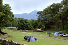 View around the Open Field Campsite